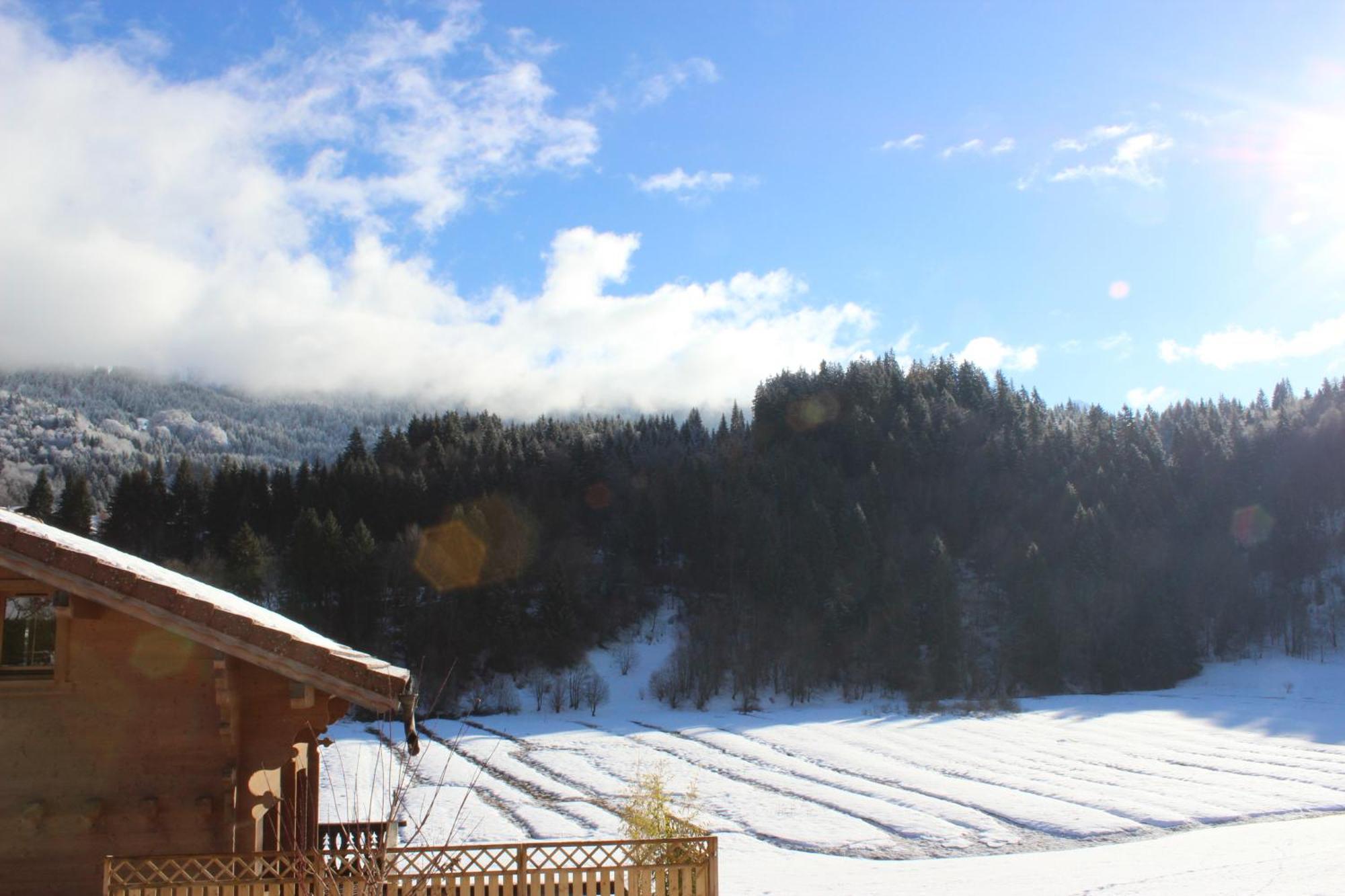 Le Chalet D'Ulysse Araches-la-Frasse ภายนอก รูปภาพ
