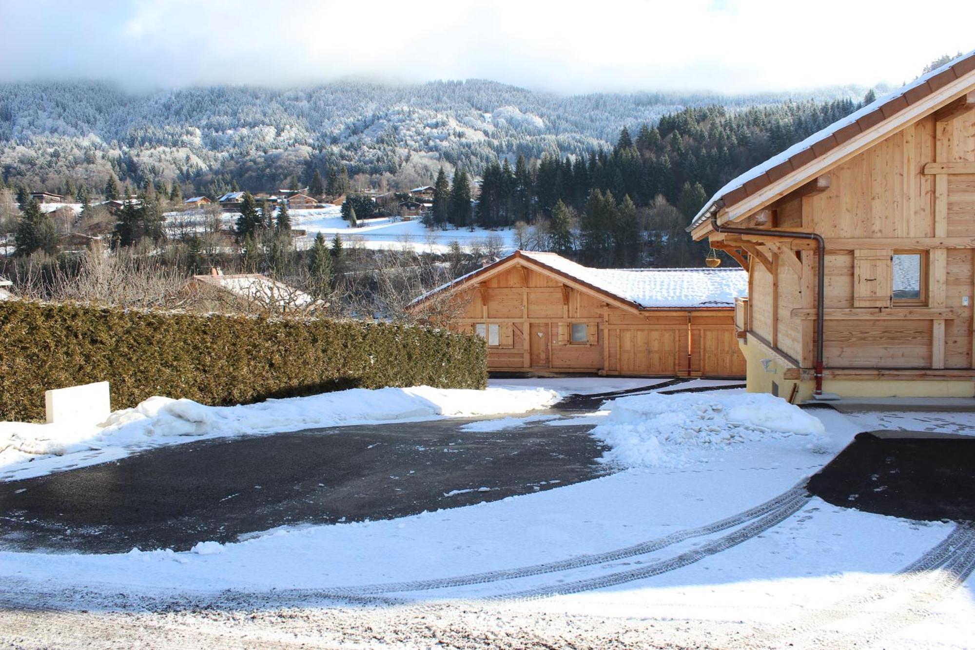 Le Chalet D'Ulysse Araches-la-Frasse ภายนอก รูปภาพ