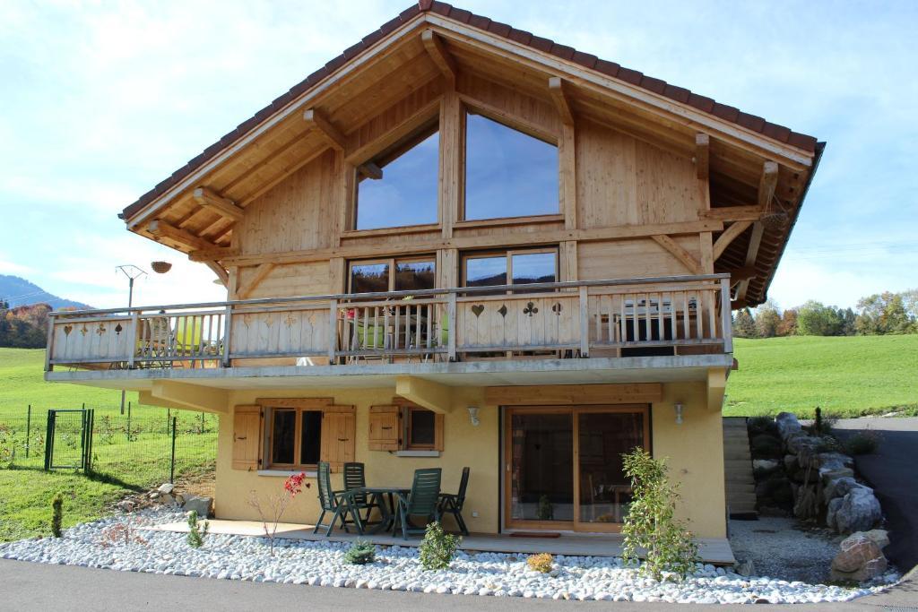 Le Chalet D'Ulysse Araches-la-Frasse ภายนอก รูปภาพ